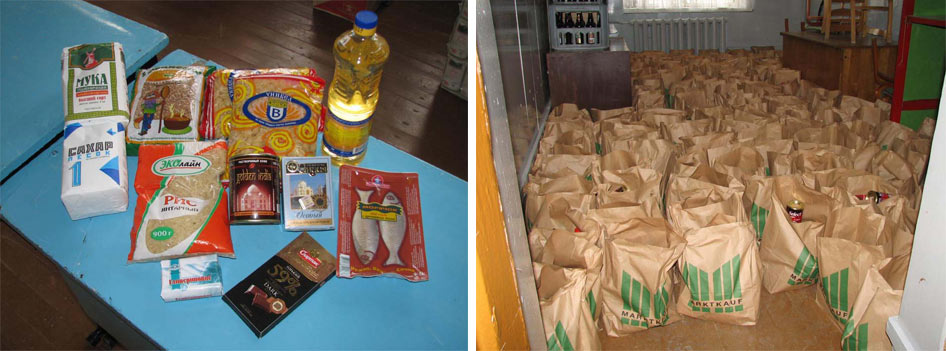 Lebensmittelspenden